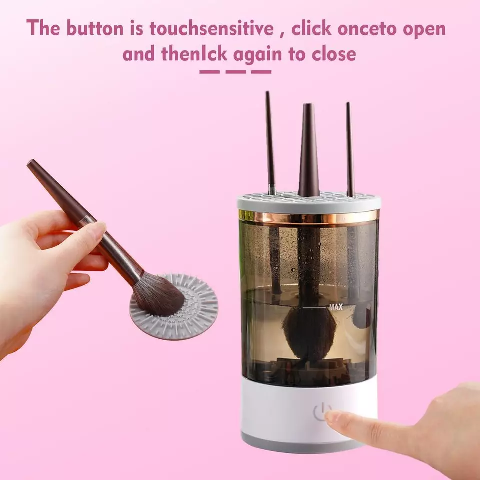 Electric Makeup Brush & Sponge Cleaner