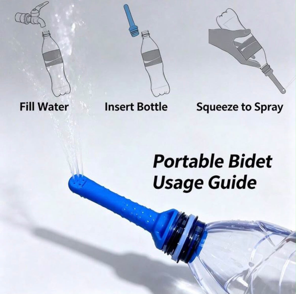 Portable Bidet Nozzle